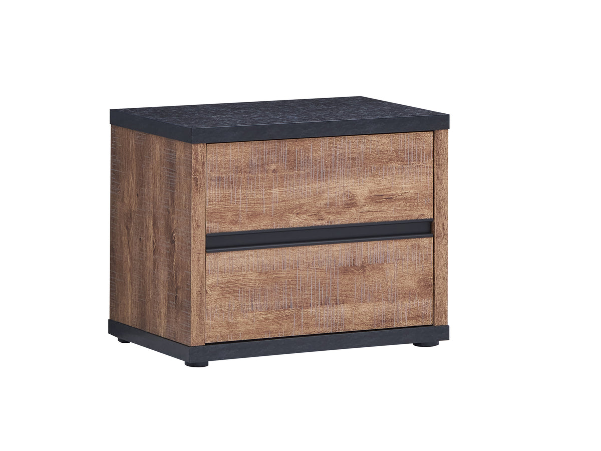 Selena nachttafel – 58 cm – vooraanzicht
