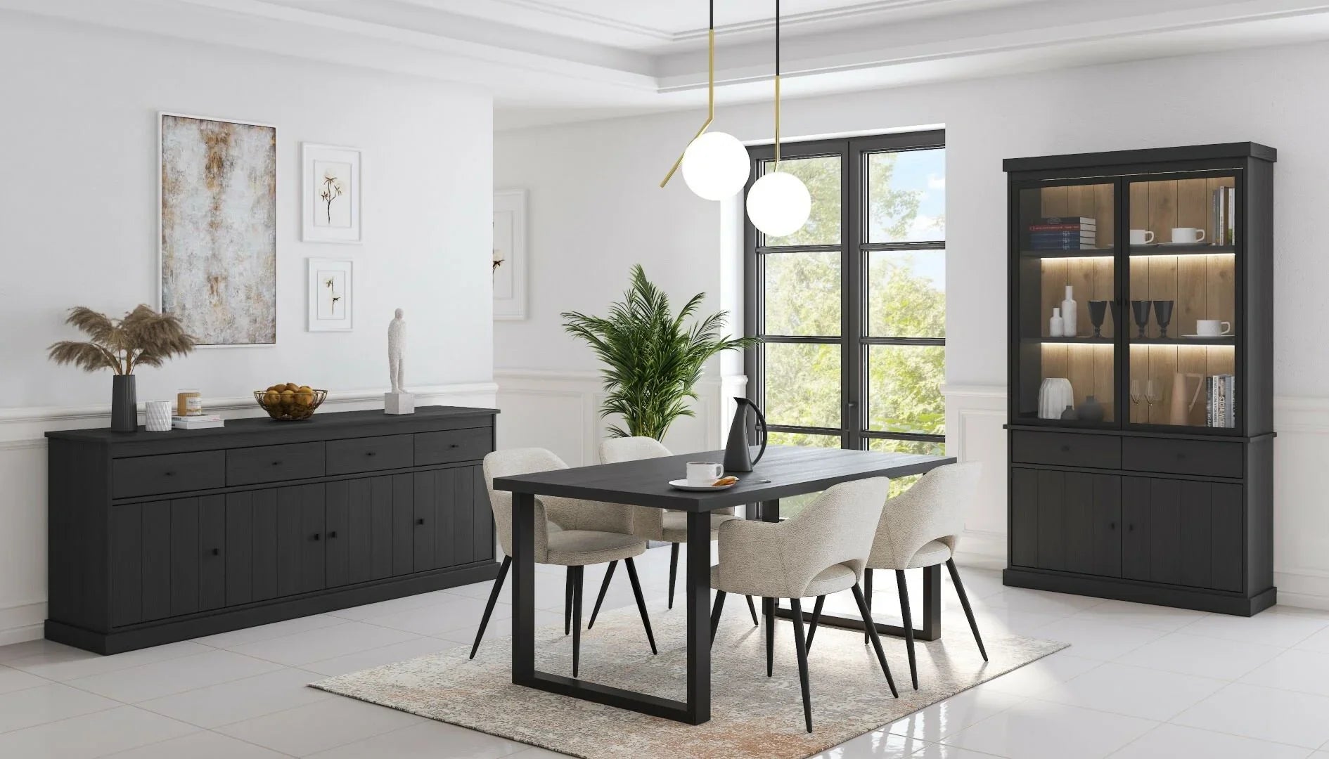 Dressoir Jan - Donkere eik