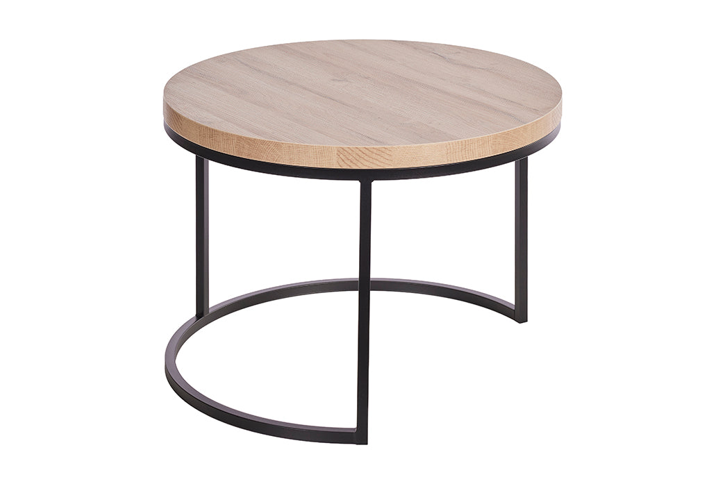 Set van 2 ronde salontafels SL2303 - aanzicht 3