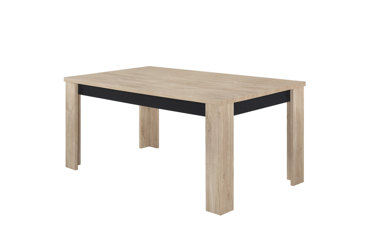 Spirit eettafel rechthoekig – 170 cm – vooraanzicht