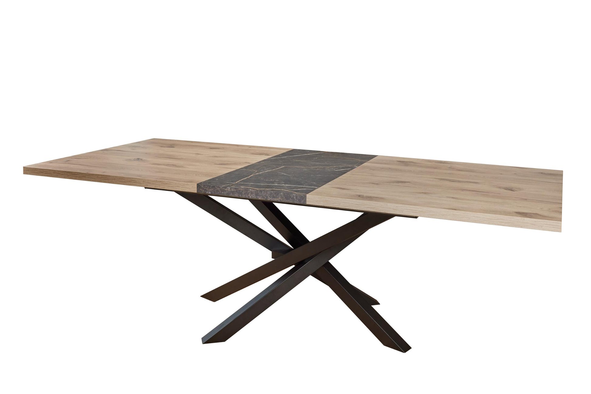 Uitschuifbare eettafel TF2301 - aanzicht 2