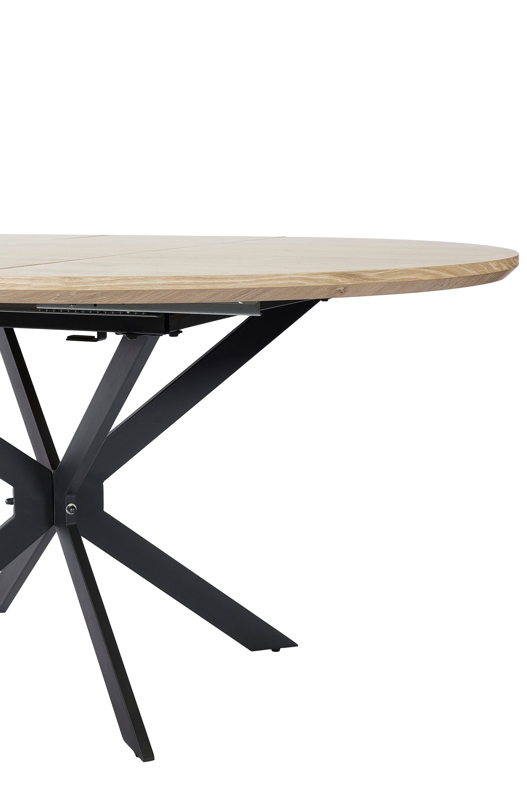 Uitschuifbare ronde eettafel TF2307 - aanzicht 2