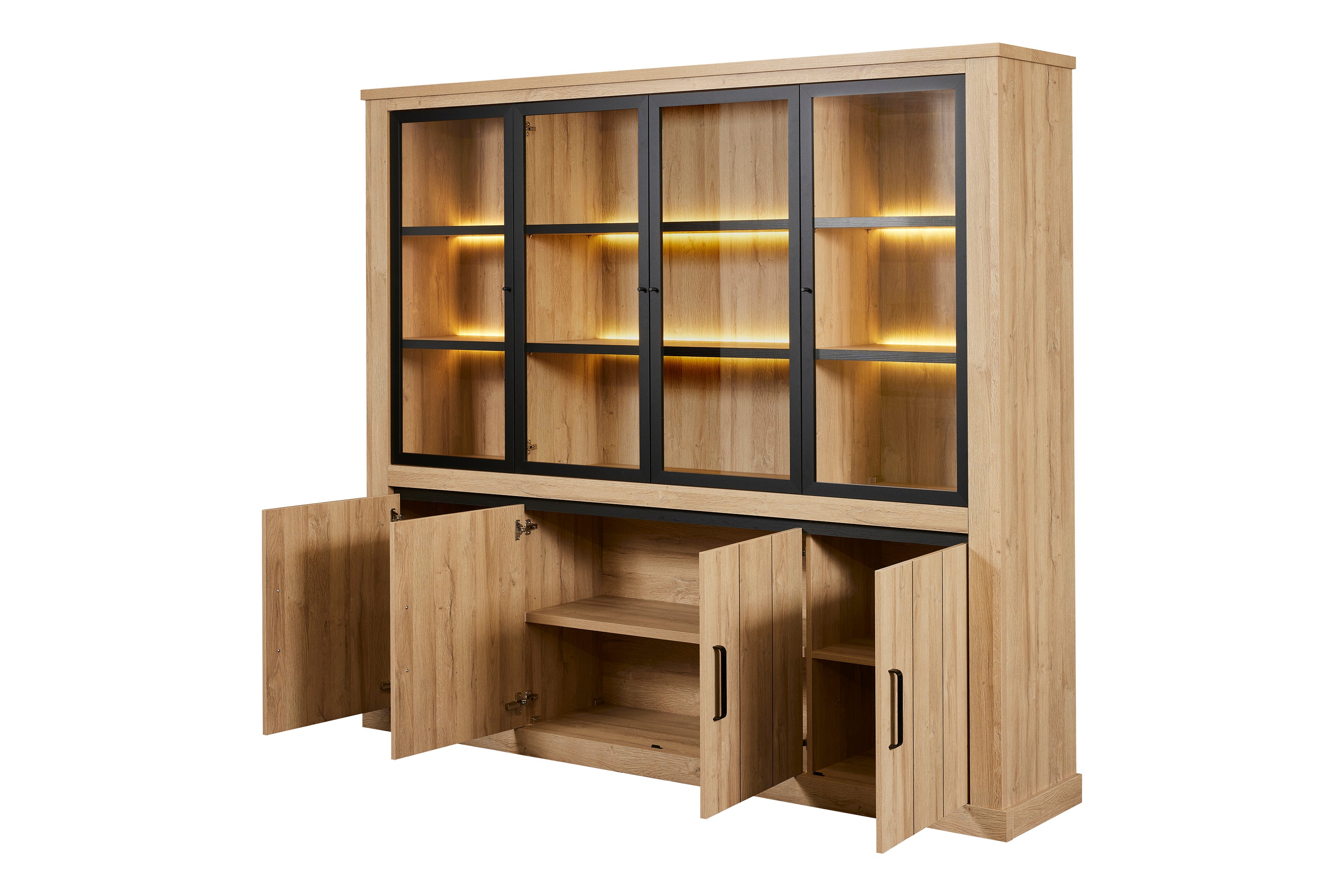 Boekenkast Tibo 247 cm