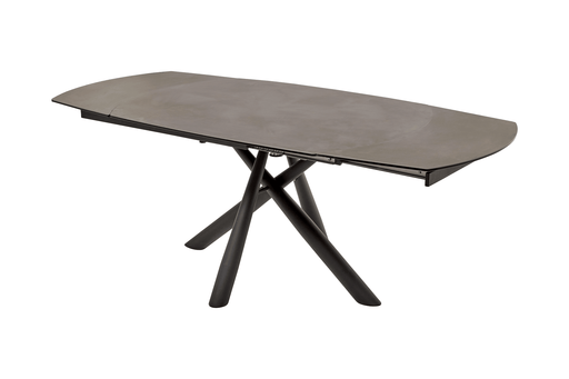 Uitschuifbaar keramische tafel - Antraciet - Eettafel - Meubelen Robbrecht