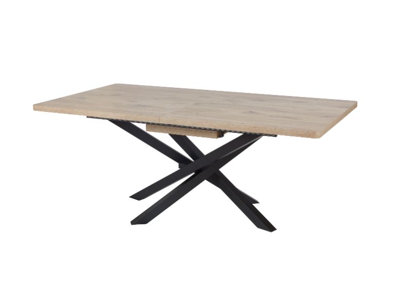 Uitschuifbare eettafel Santos 190 tot 240 cm