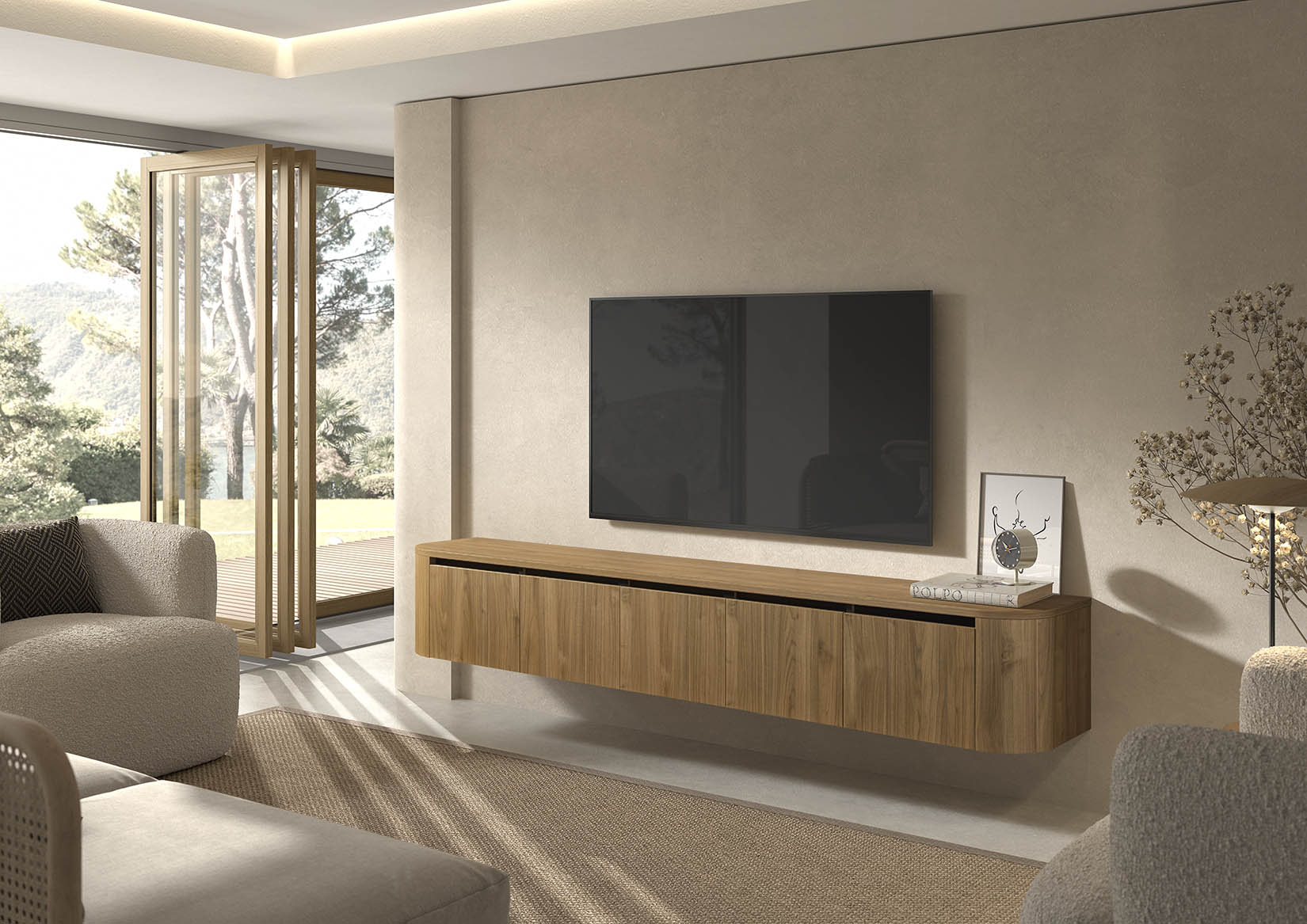 TV-meubel Valerio 243 cm