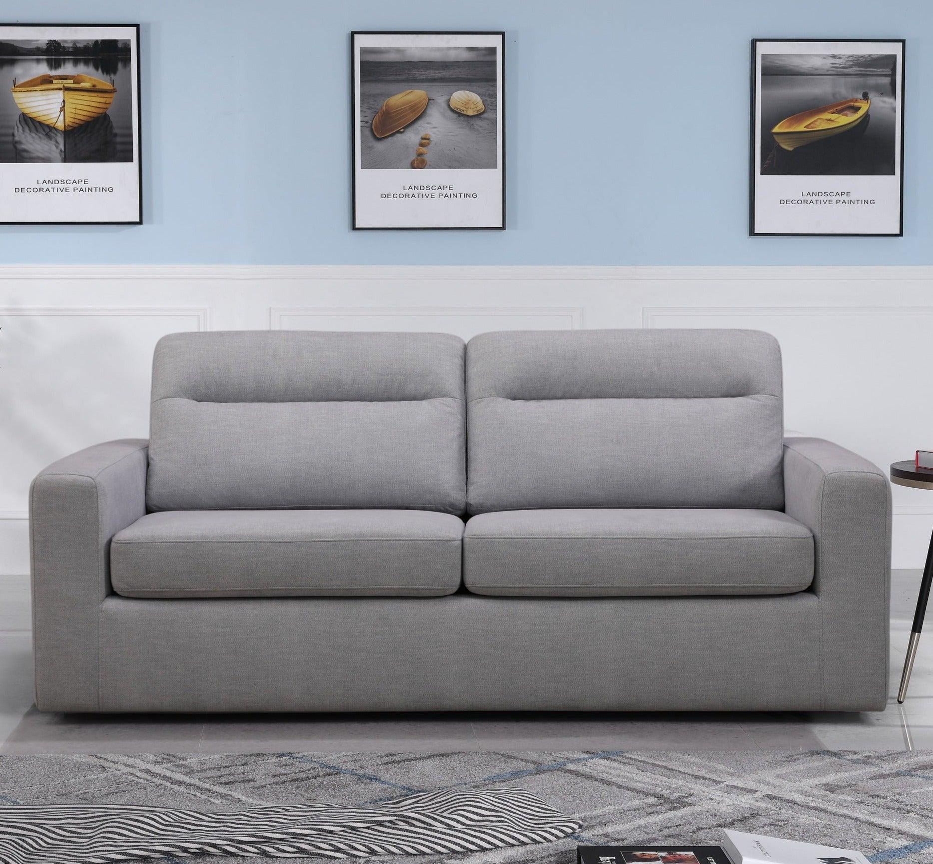 Zetelbed Tifanny - Lichtgrijs - Salon - Meubelen Robbrecht