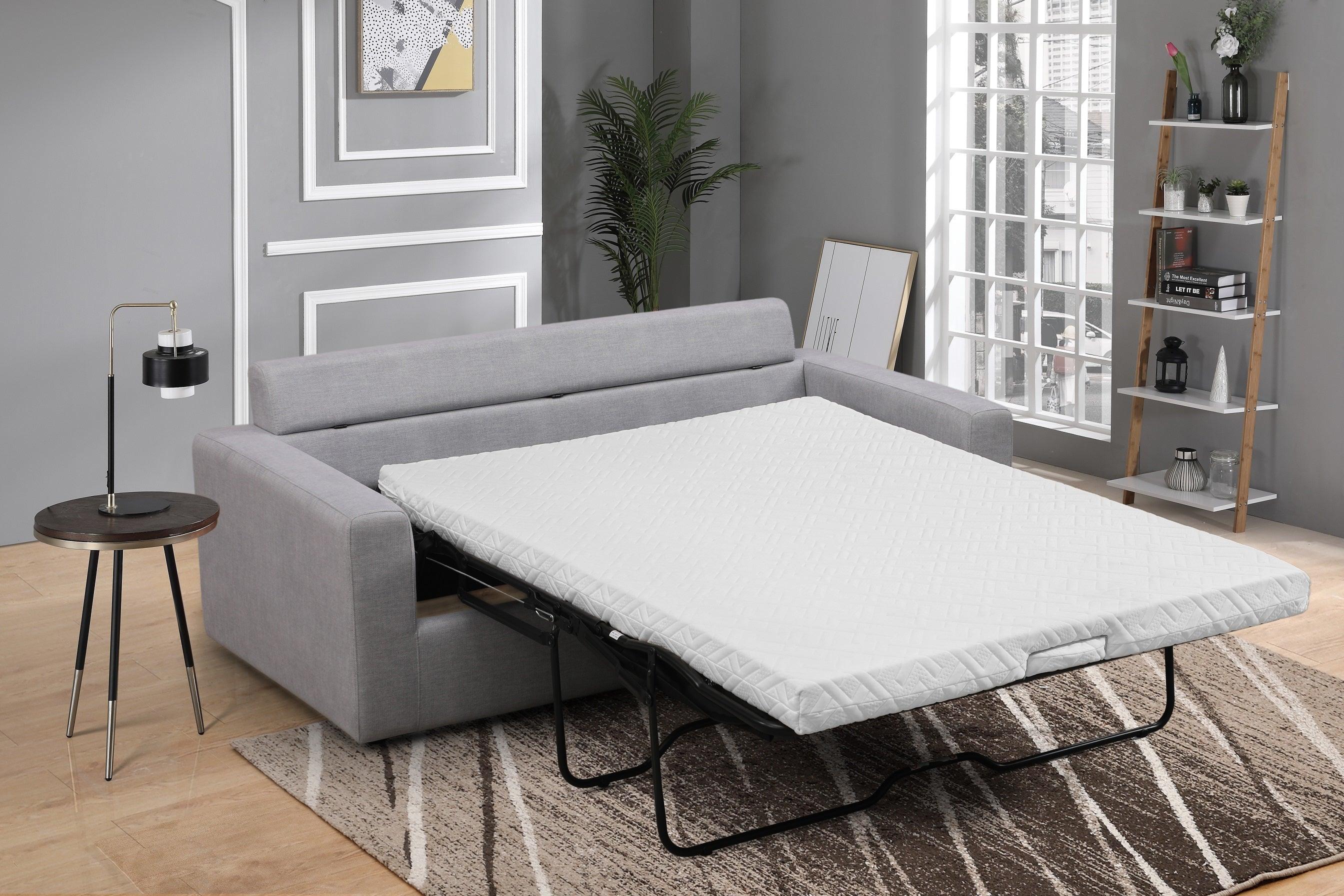 Zetelbed Tifanny - Lichtgrijs - Salon - Meubelen Robbrecht