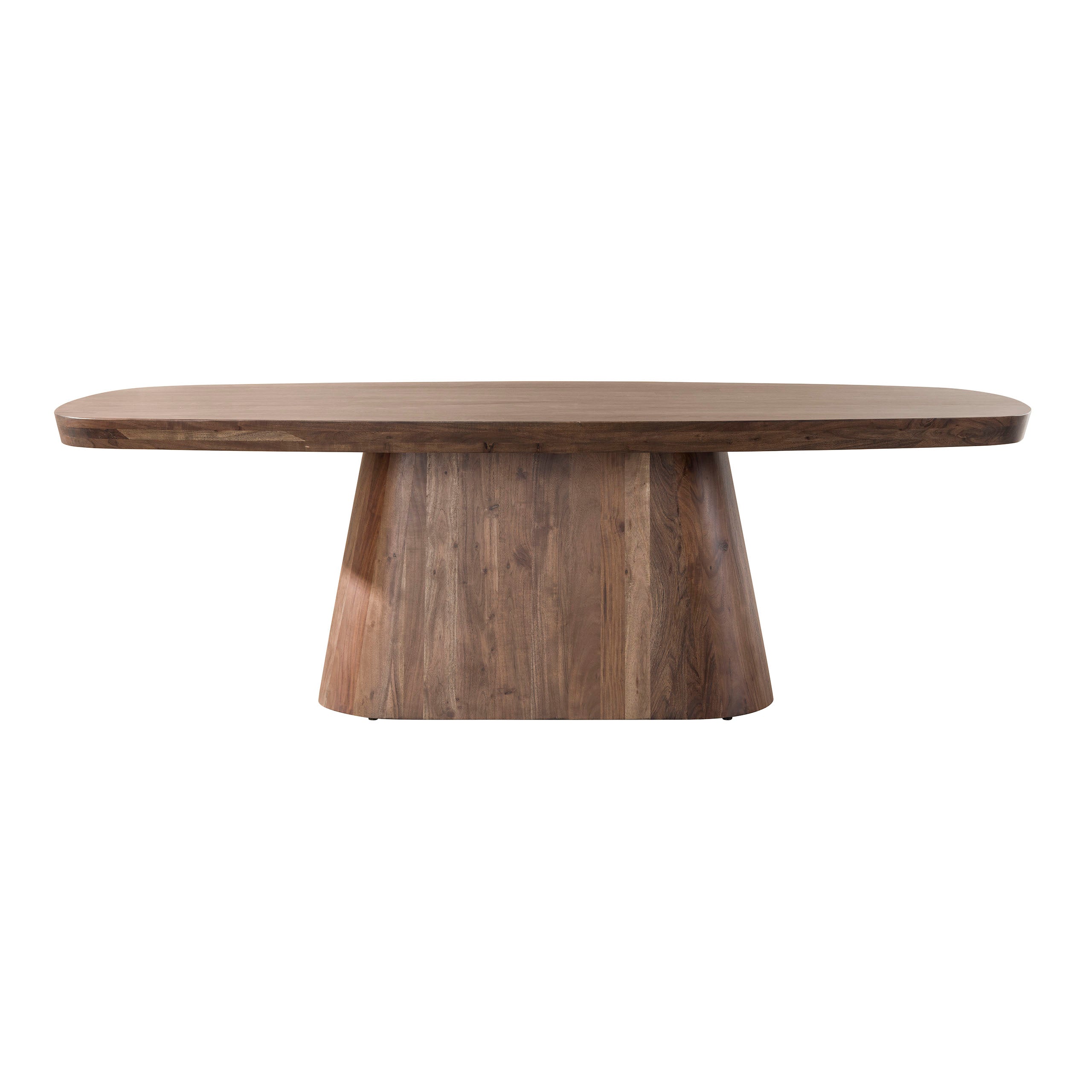 Eettafel Arcadia deens ovaal 240cm / Massief acacia bruin – afbeelding 5
