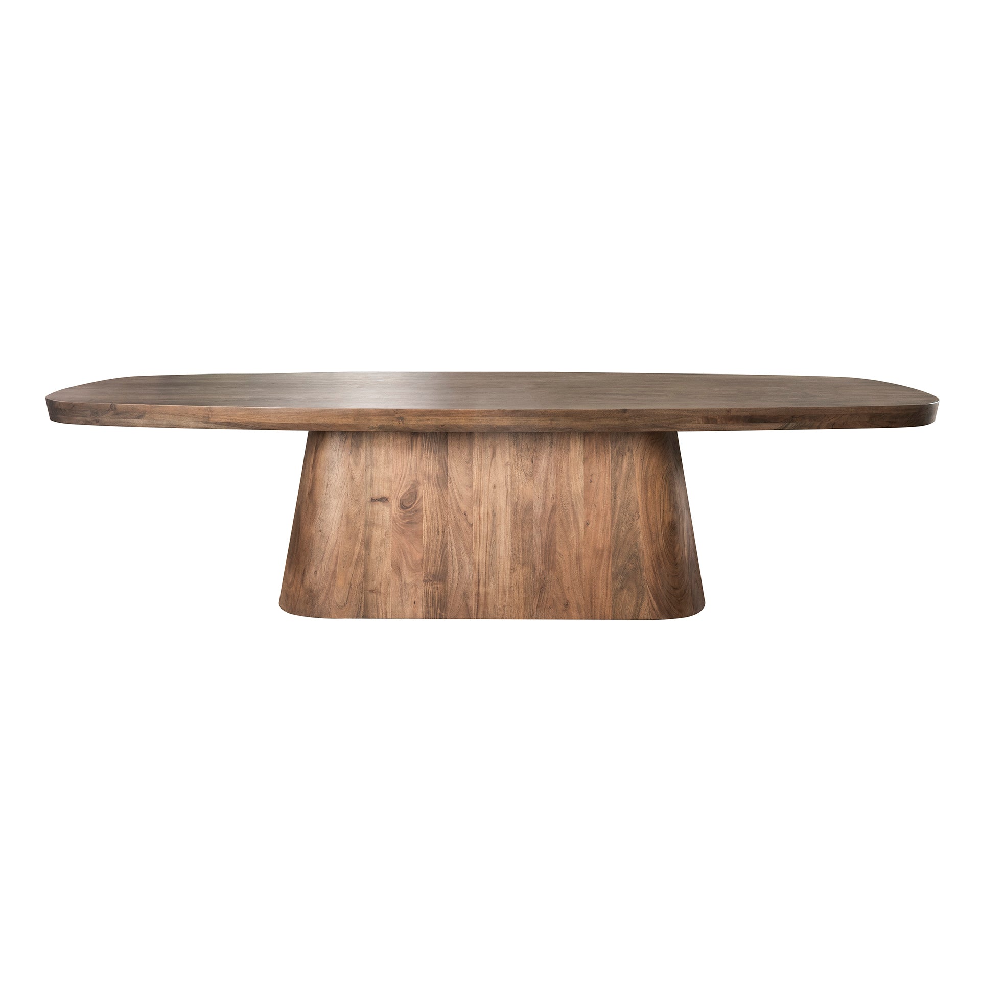 Eettafel Arcadia deens ovaal 300cm / Massief acacia bruin – afbeelding 5