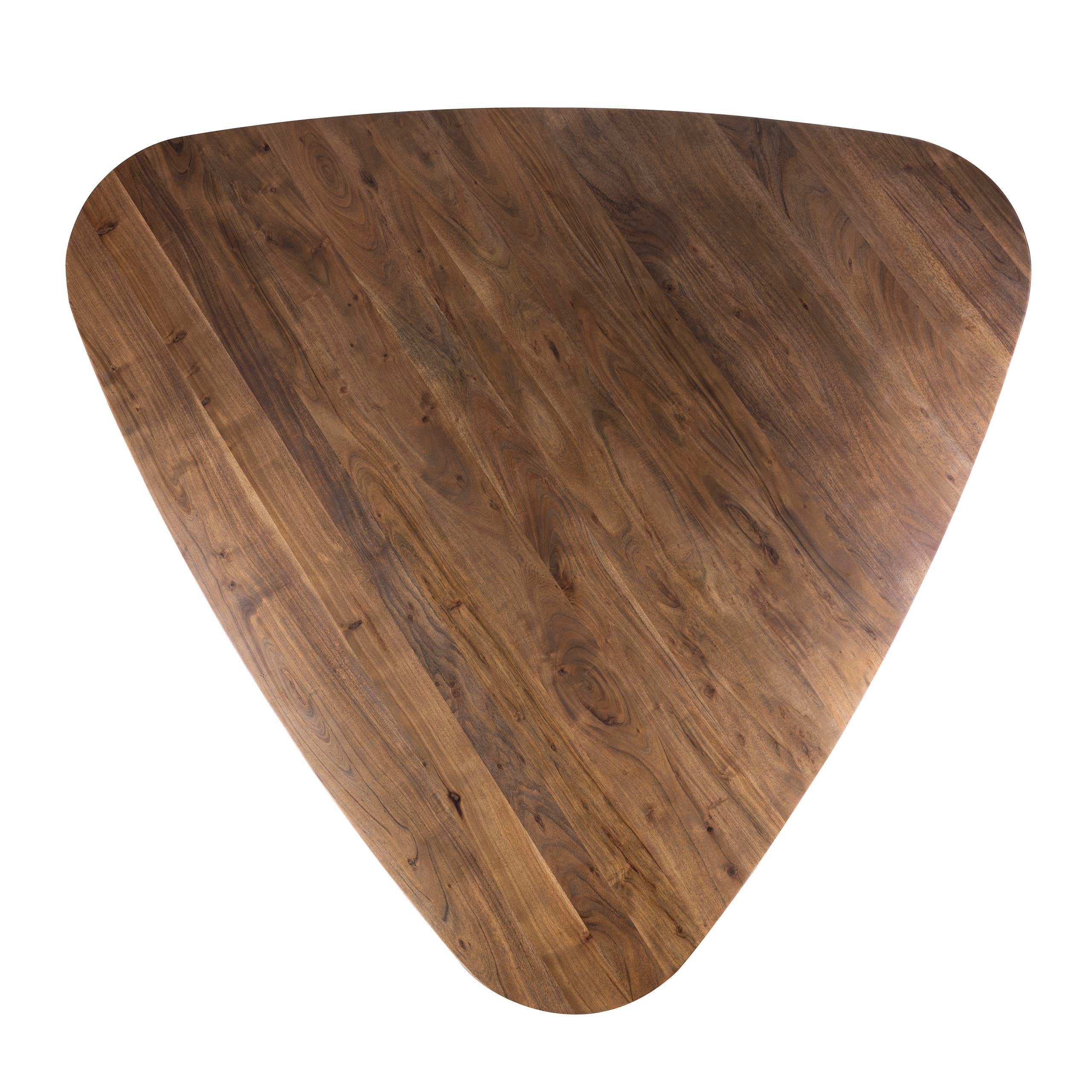 Eettafel Arcadia triangle 165cm / Massief acacia bruin – afbeelding 6
