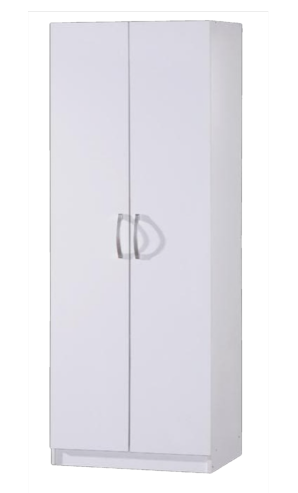 Bergkast Wit 2 deuren 60 CM - Kast - Meubelen Robbrecht