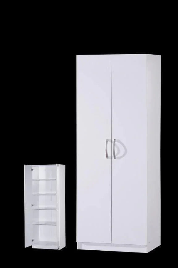 Bergkast Wit 2 deuren 60 CM - Kast - Meubelen Robbrecht