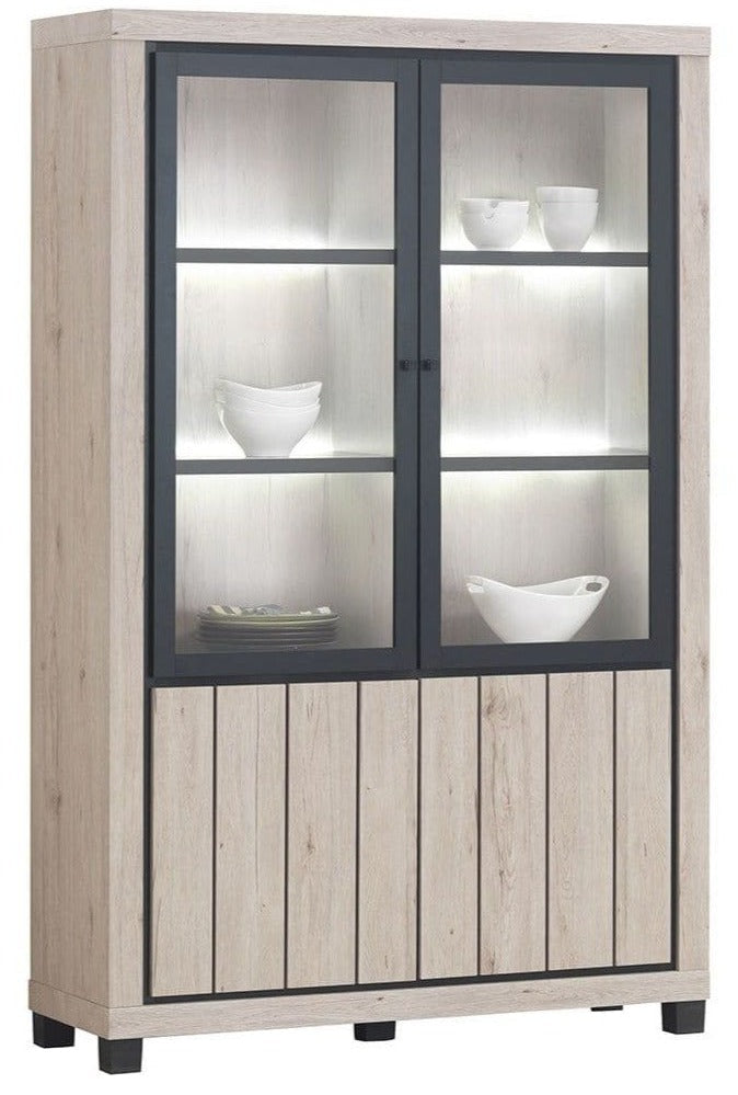 Glaskast Eureka - Vitrine - Meubelen Robbrecht