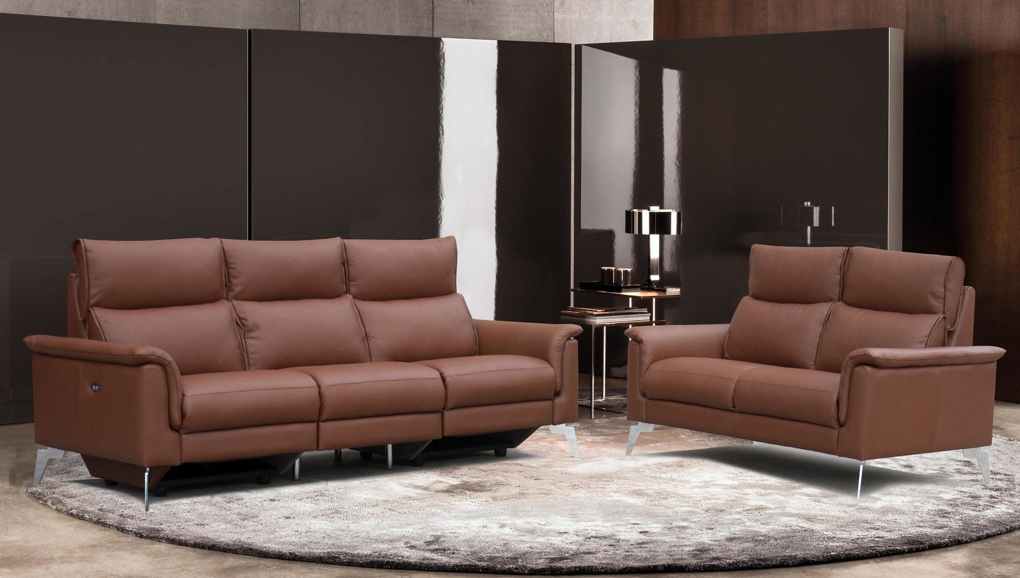 Italiaanse lederen salon Korea - Salon - Meubelen Robbrecht