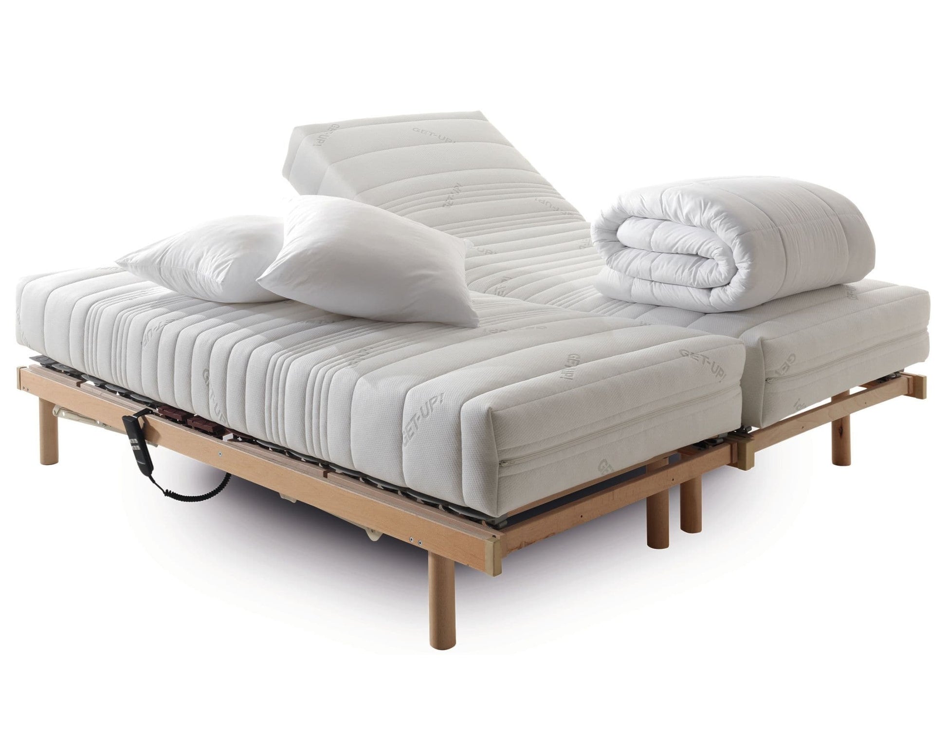 Lattenbodem elektrisch - Lattenbodem - Meubelen Robbrecht