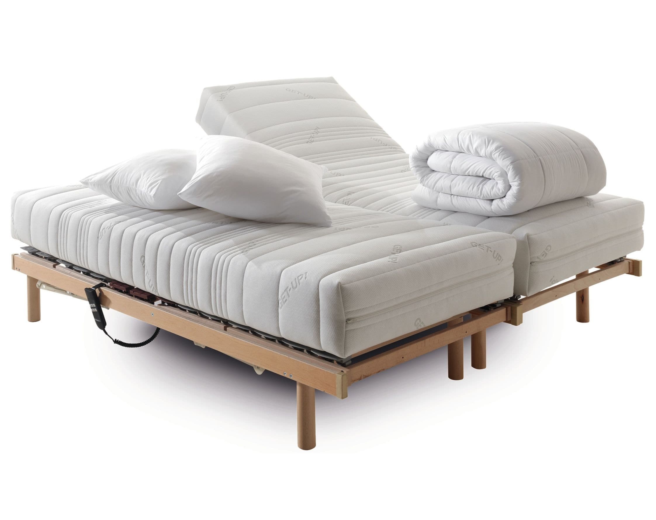 Lattenbodem elektrisch - Lattenbodem - Meubelen Robbrecht