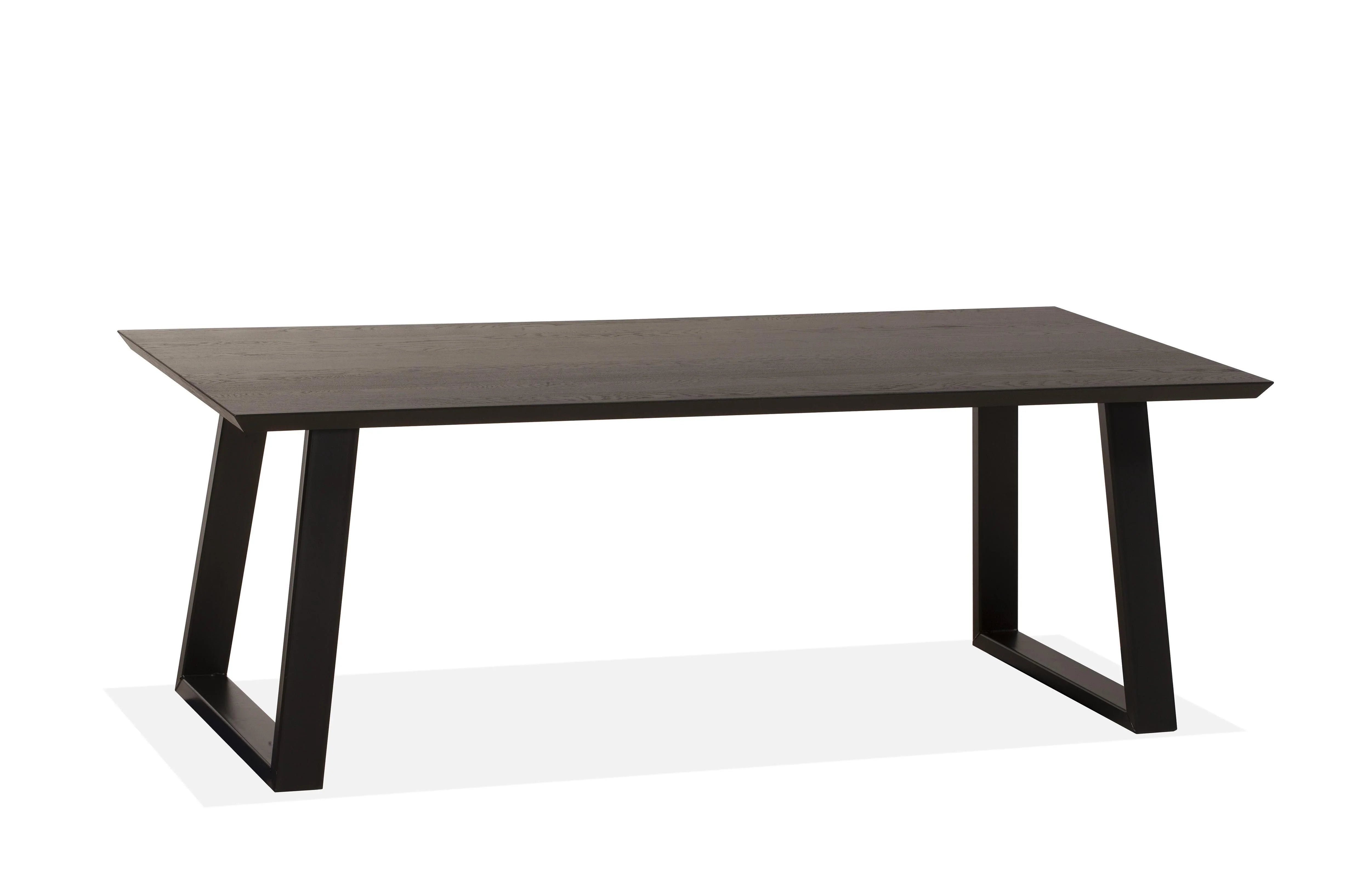 Massief eiken tafel zelf samen te stellen - Eettafel - Meubelen Robbrecht