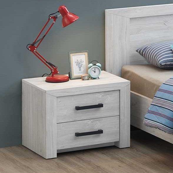 Nachtkast Silver - Nachtkast - Meubelen Robbrecht