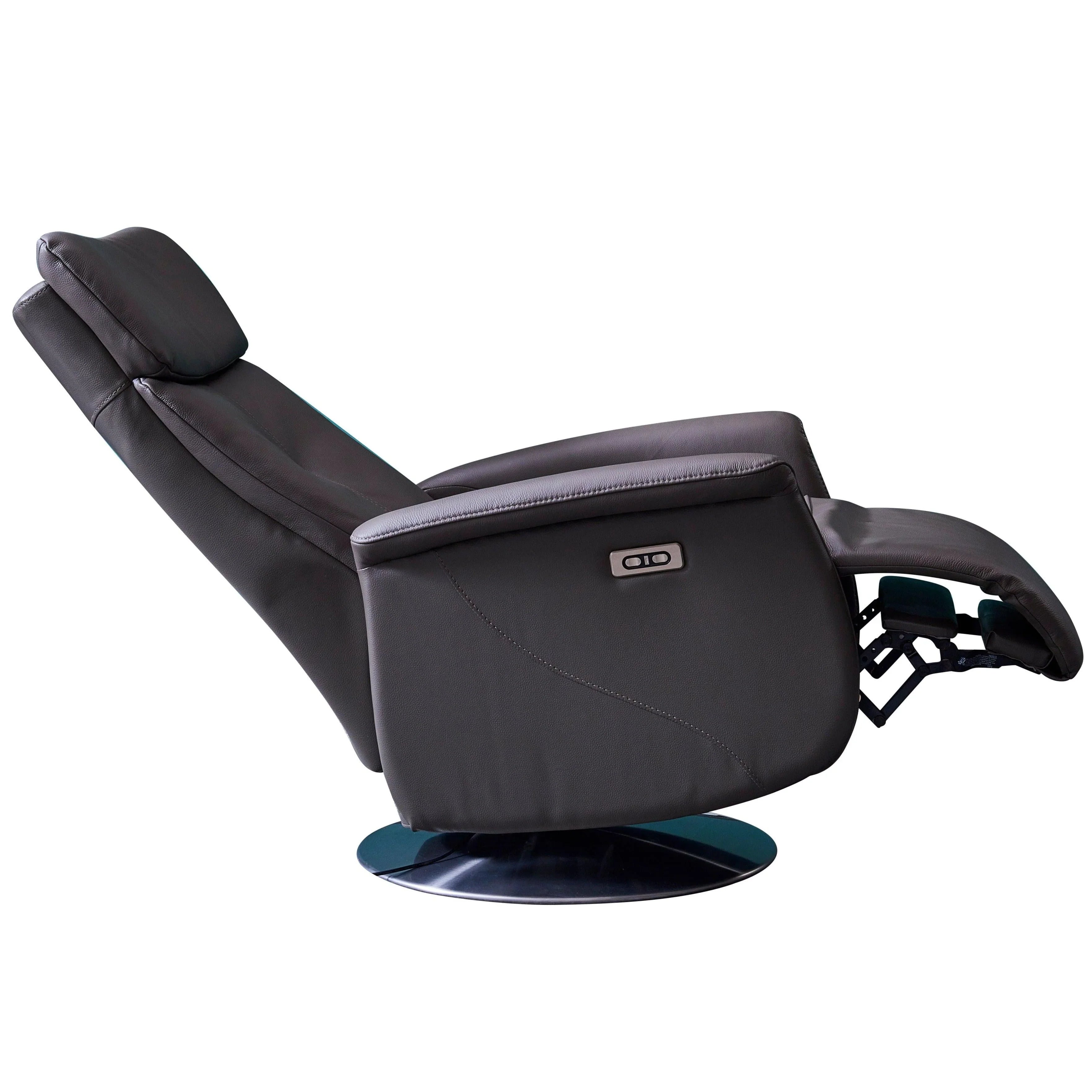 Relax Bardi antraciet leder - Relax - Meubelen Robbrecht