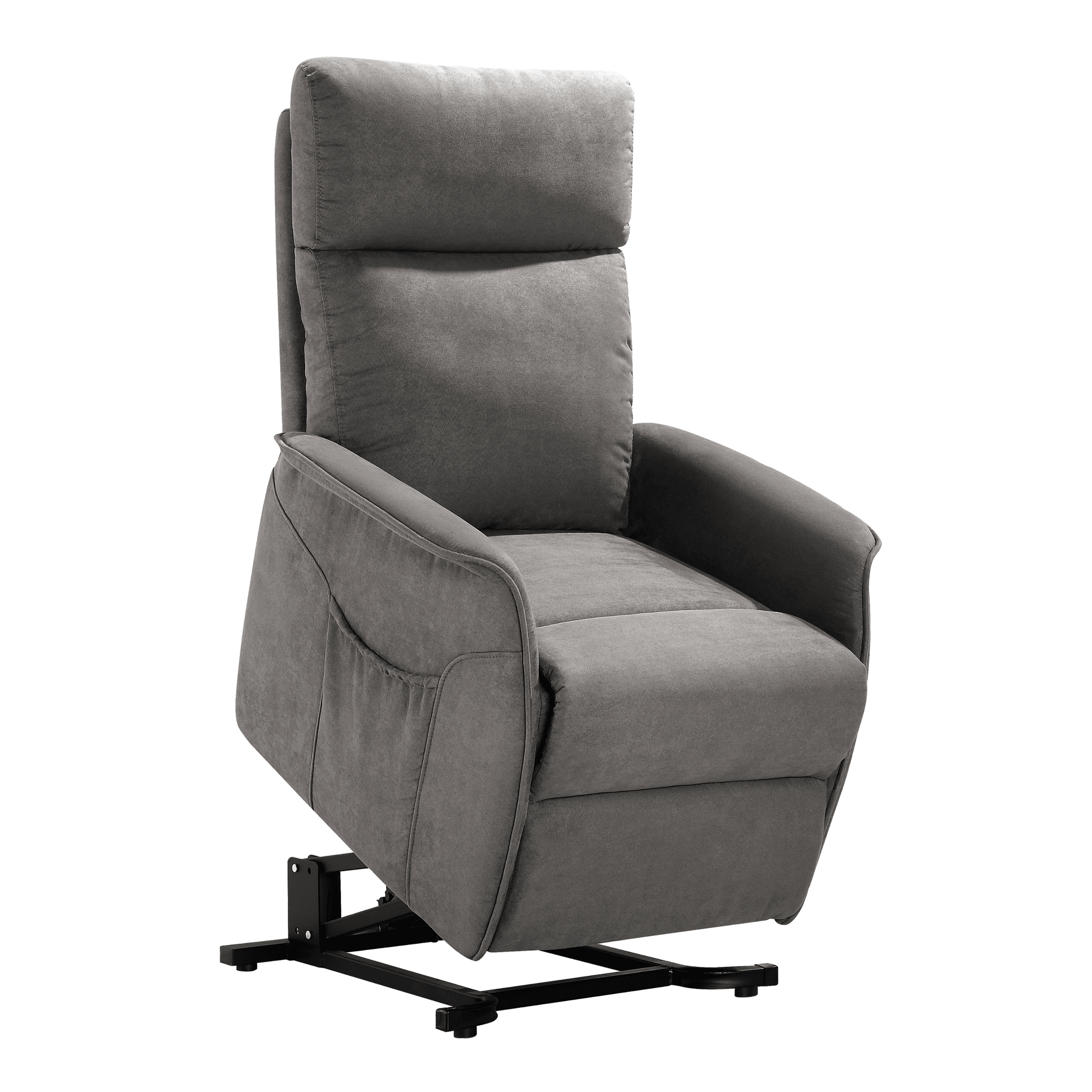 Relax Mona - lichtgrijs stof - Relax - Meubelen Robbrecht