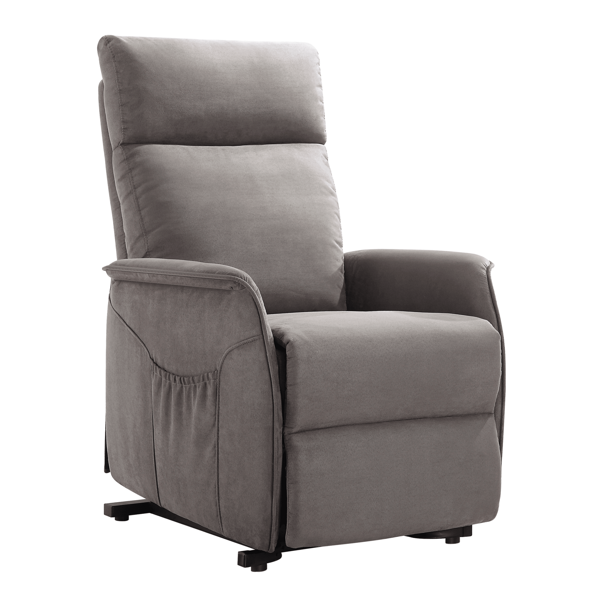 Relax Mona - lichtgrijs stof - Relax - Meubelen Robbrecht