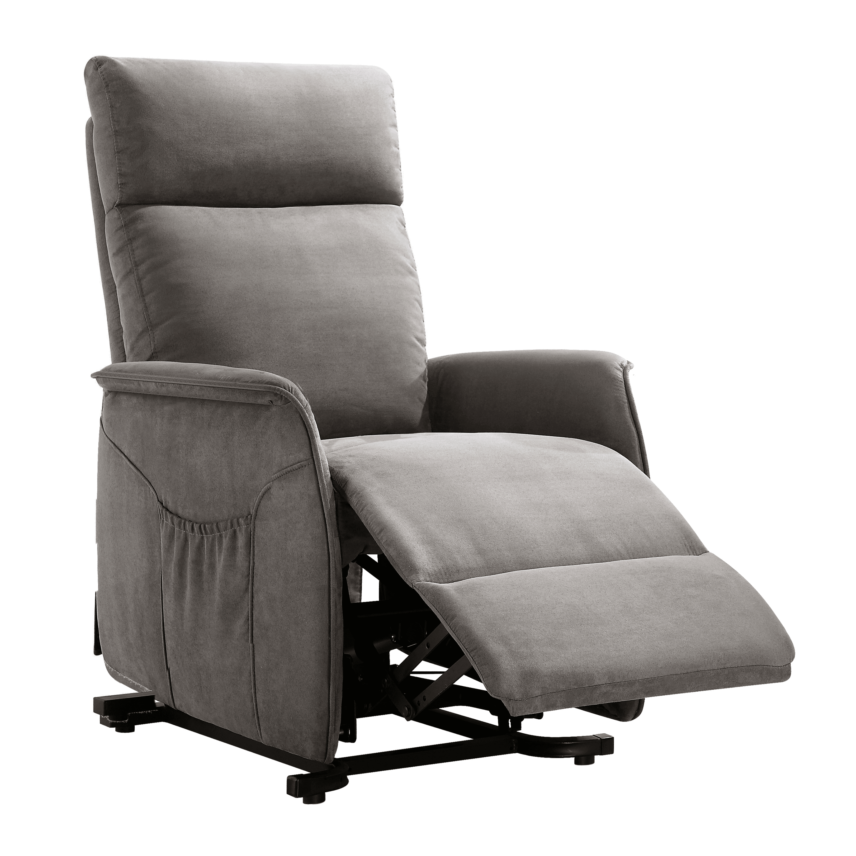 Relax Mona - lichtgrijs stof - Relax - Meubelen Robbrecht