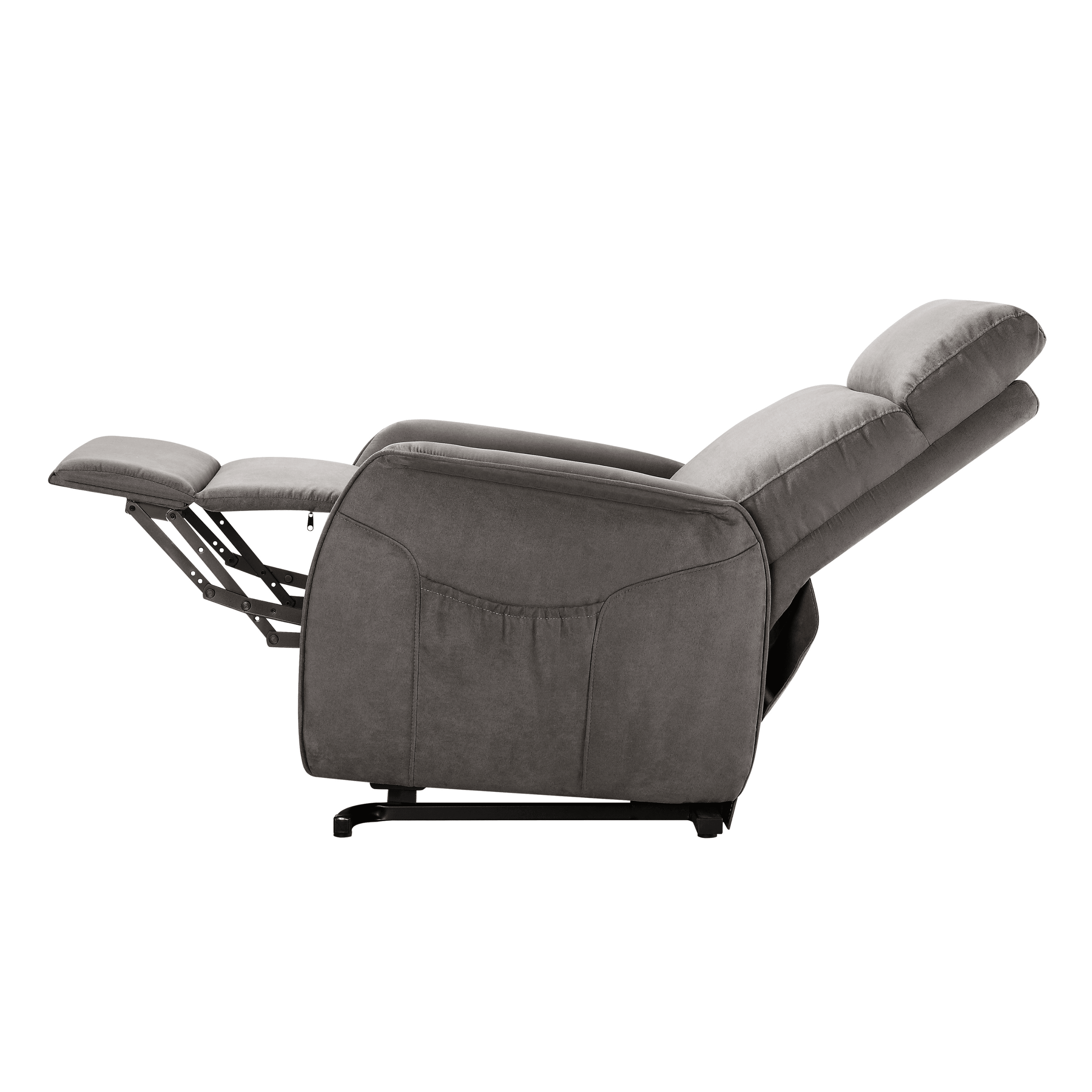 Relax Mona - lichtgrijs stof - Relax - Meubelen Robbrecht