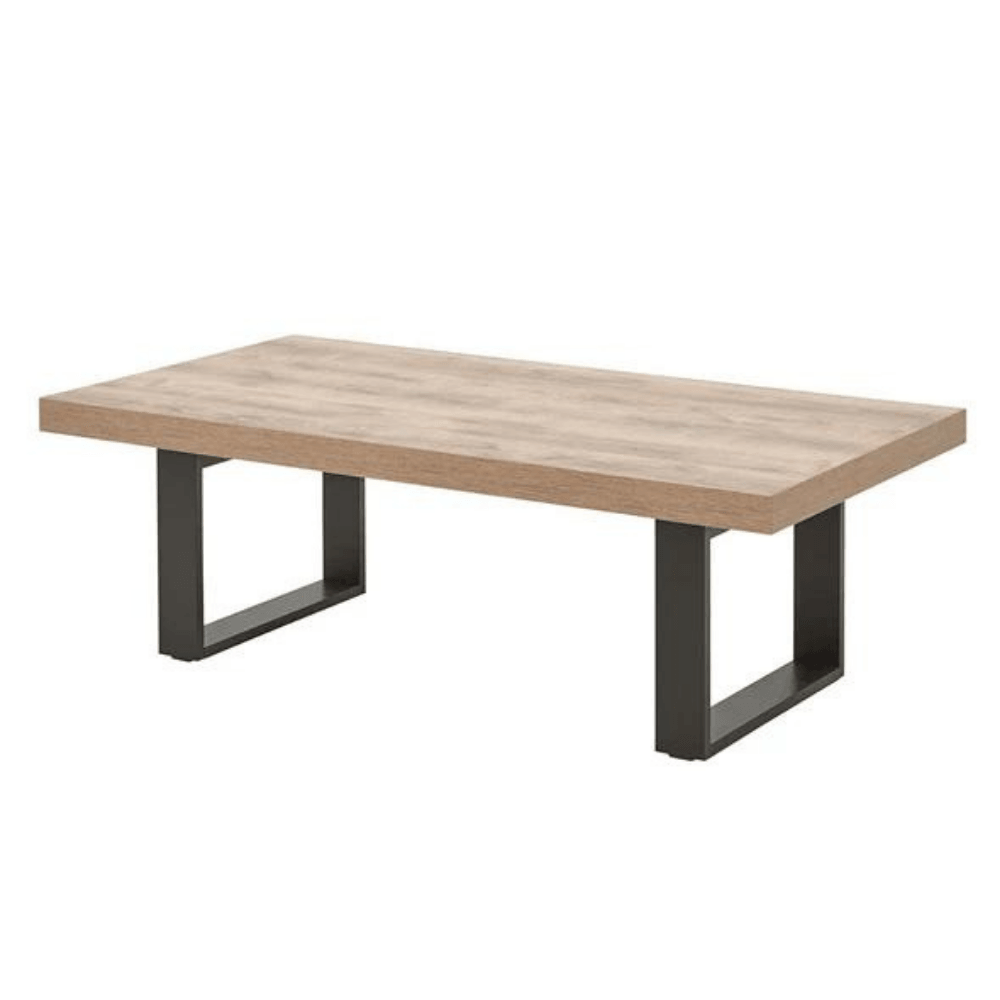 Salontafel Otto met X-poot - Salontafel - Meubelen Robbrecht