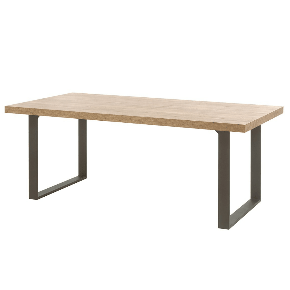 Tafel Otto met X-poot - Eettafel - Meubelen Robbrecht
