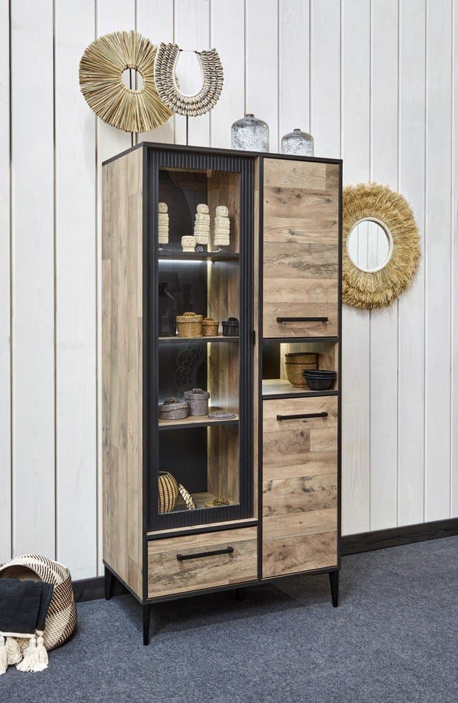 Vitrine Perugia V1 - Vitrine - Meubelen Robbrecht