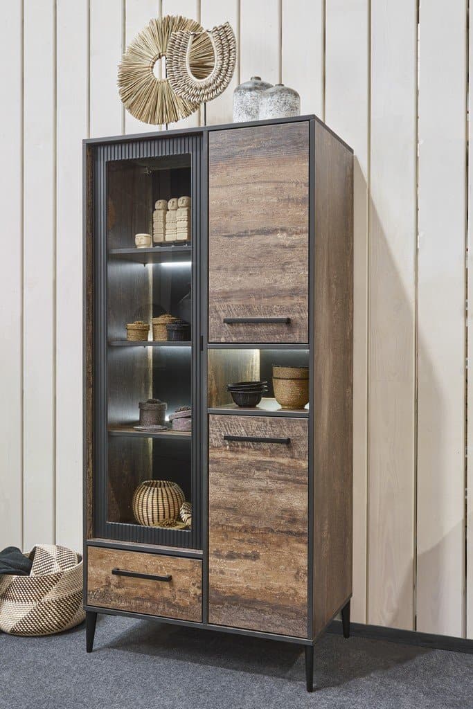 Vitrine Perugia V1 - Vitrine - Meubelen Robbrecht