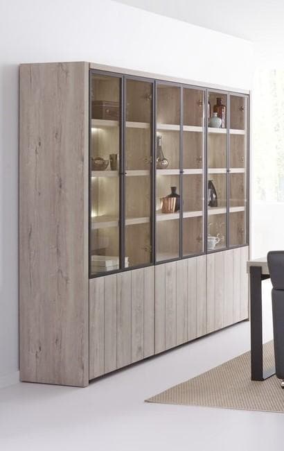 Wandkast Lucca W1 - Vitrine - Meubelen Robbrecht