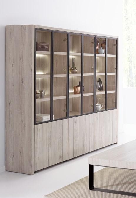 Wandkast Lucca W1 - Vitrine - Meubelen Robbrecht